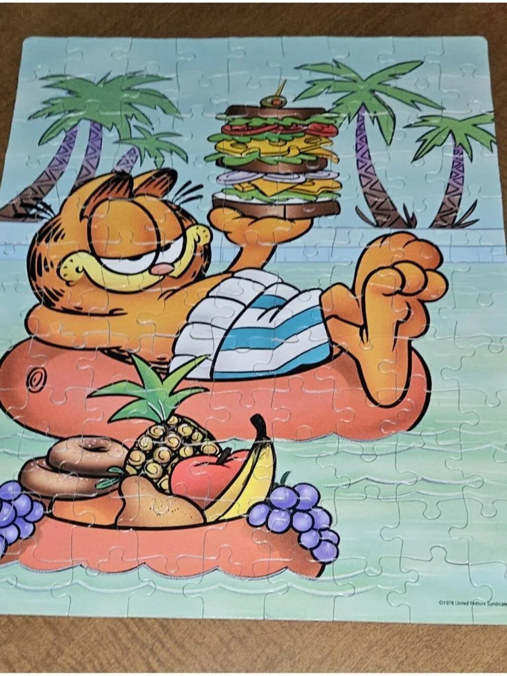 Rainbow Works vintage garfield