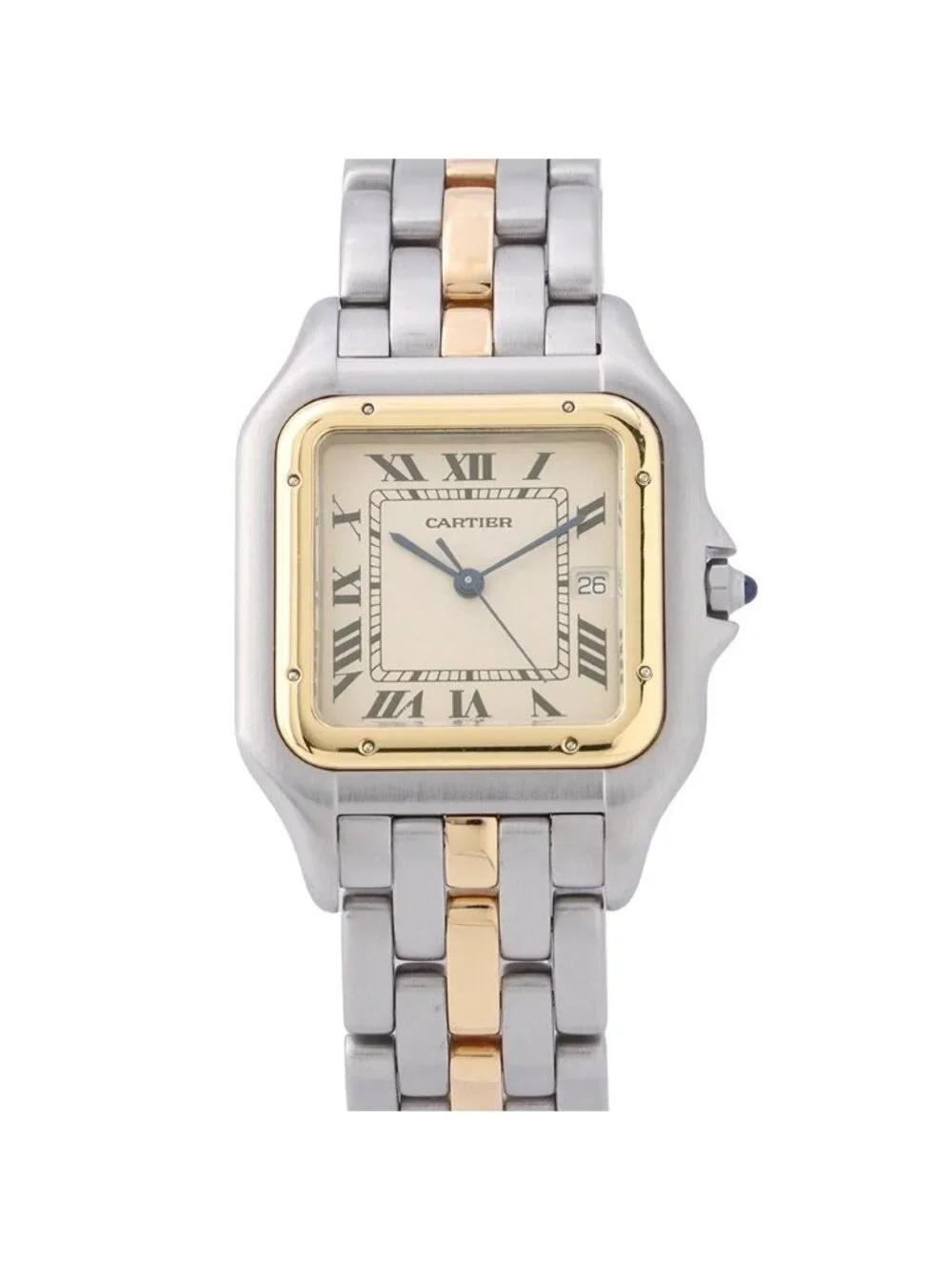 Cartier Panthere LM 1 Row Watch Ivory Dial