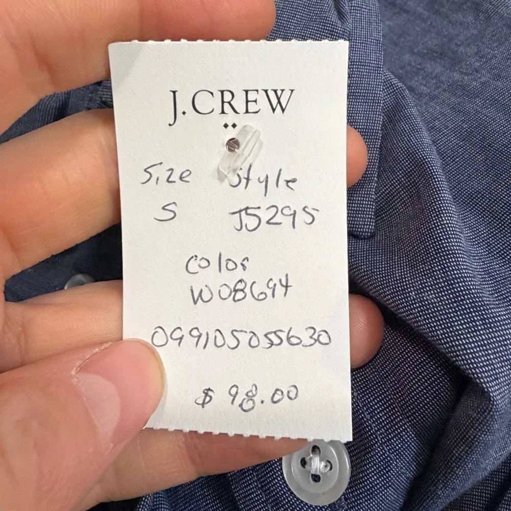 J. Crew 98% cotton