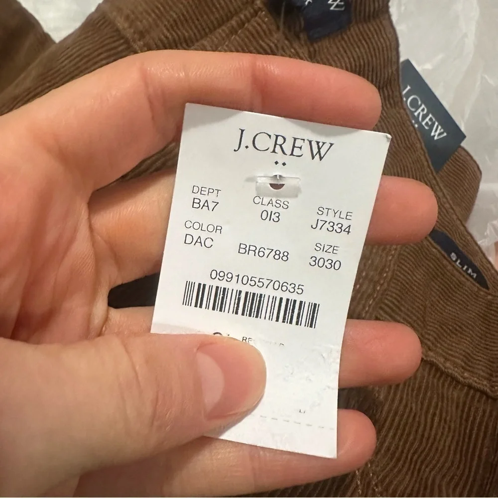 J. Crew slim through