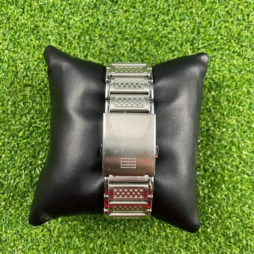 Tommy Hilfiger Mens Multifunction Stainless Steel Water Resistant Watch