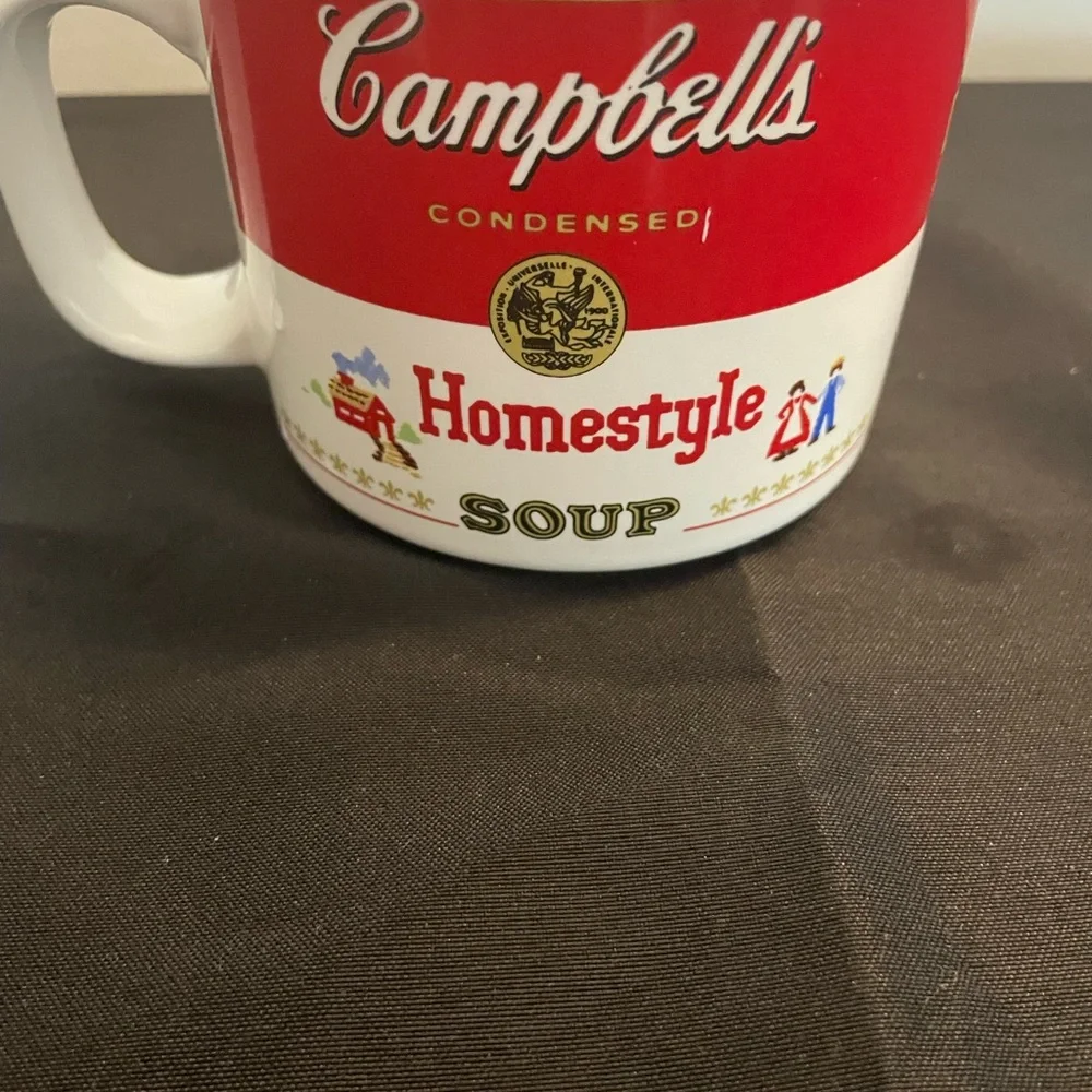 Red and White Soup‎ Mug