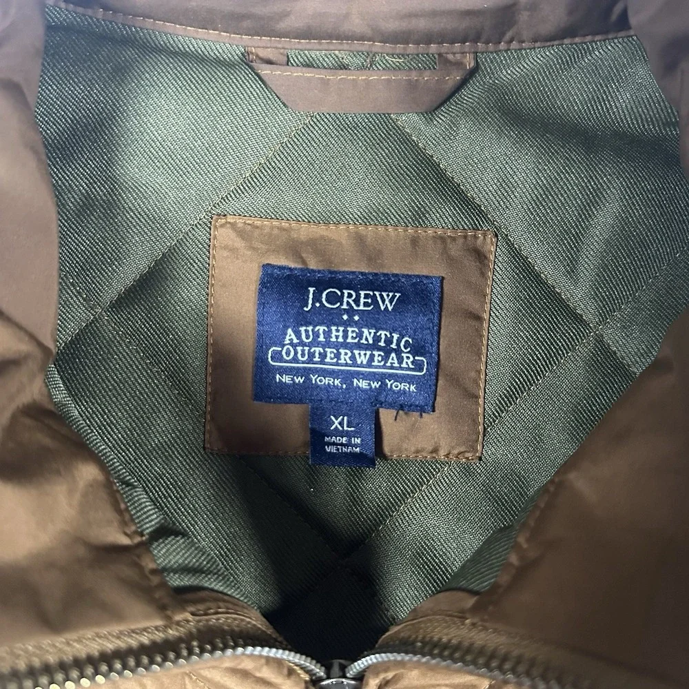 J. Crew crew quilted