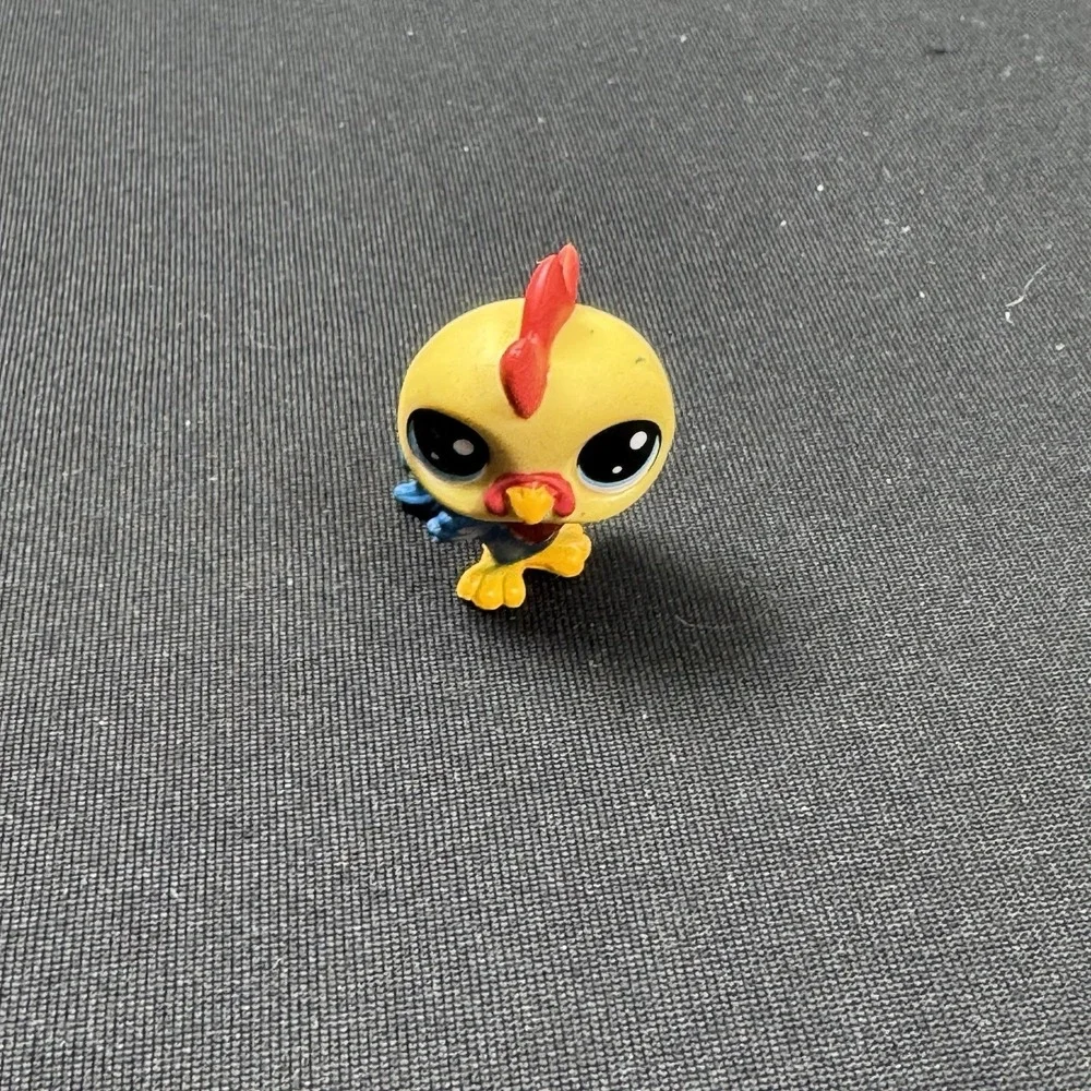 Littlest Pet Shop LPS Rick Chickencluck Chicken‎ #126 Series Figure Toy Hasbro