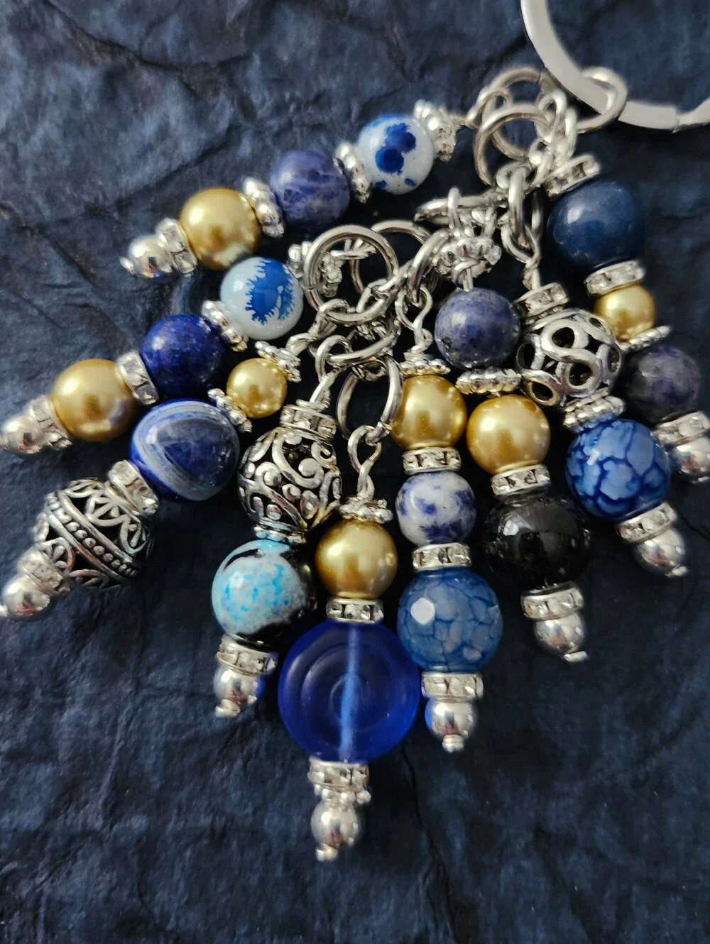 Handcrafted ornate silver