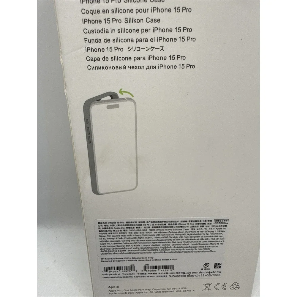 Apple genuine silicone