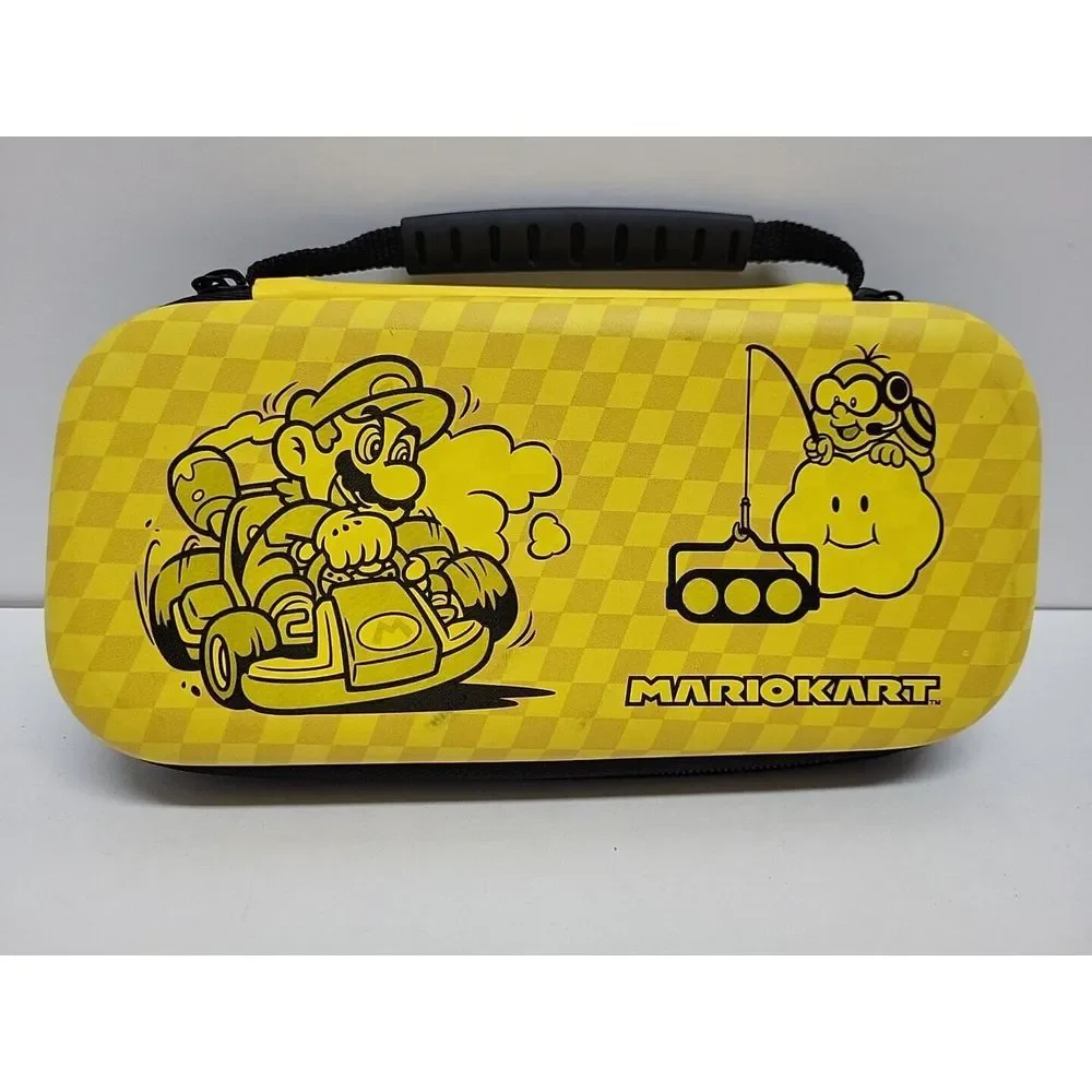 Super Mario Kart Nintendo Switch Lite‎ Case, Yellow