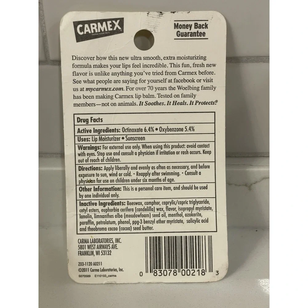 Carmex lime twist
