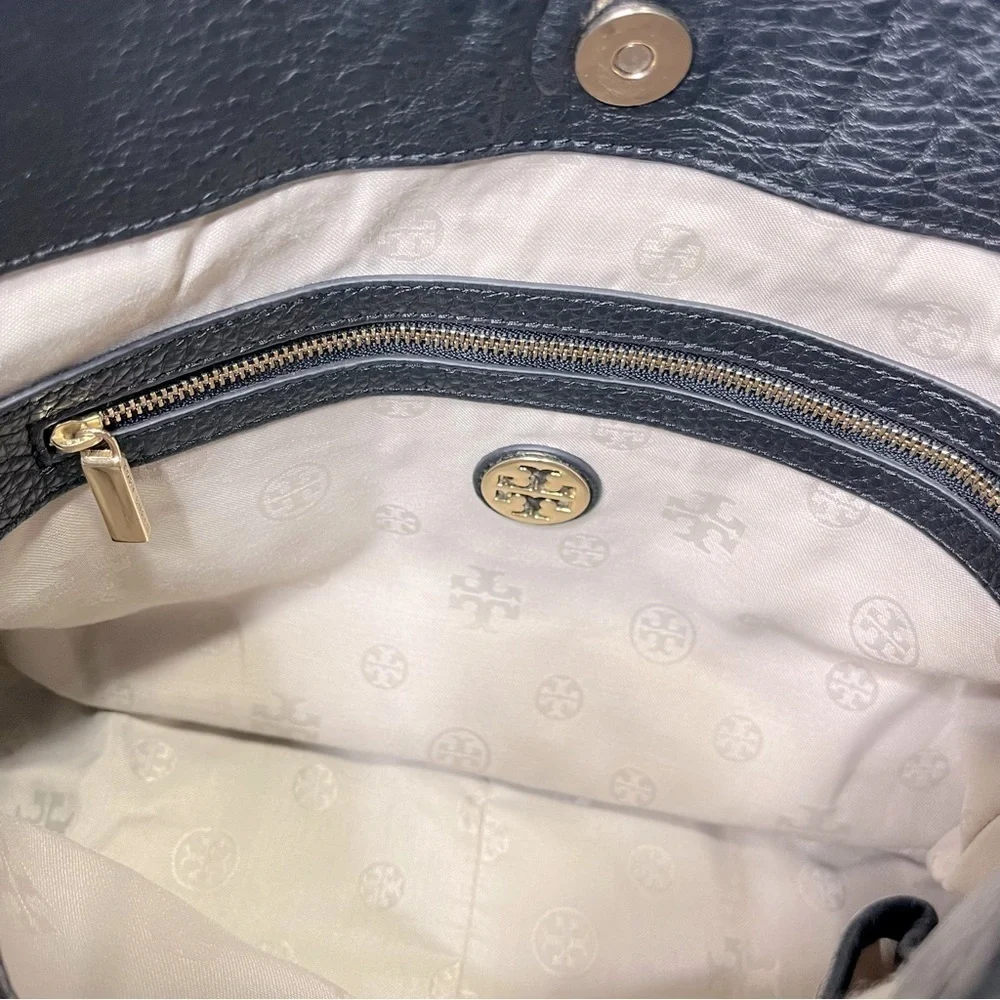 Tory Burch gold patch