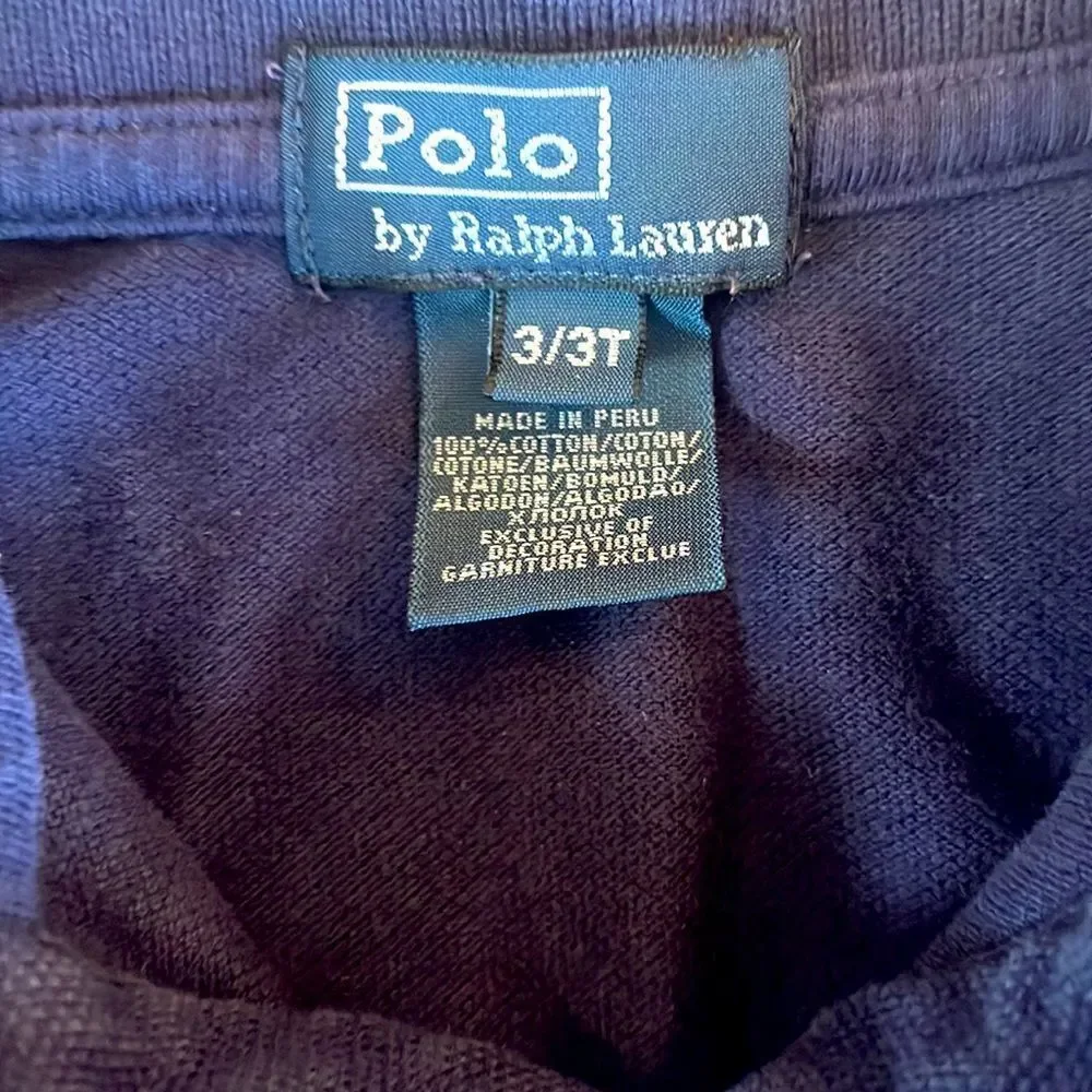 Ralph Lauren toddler navy