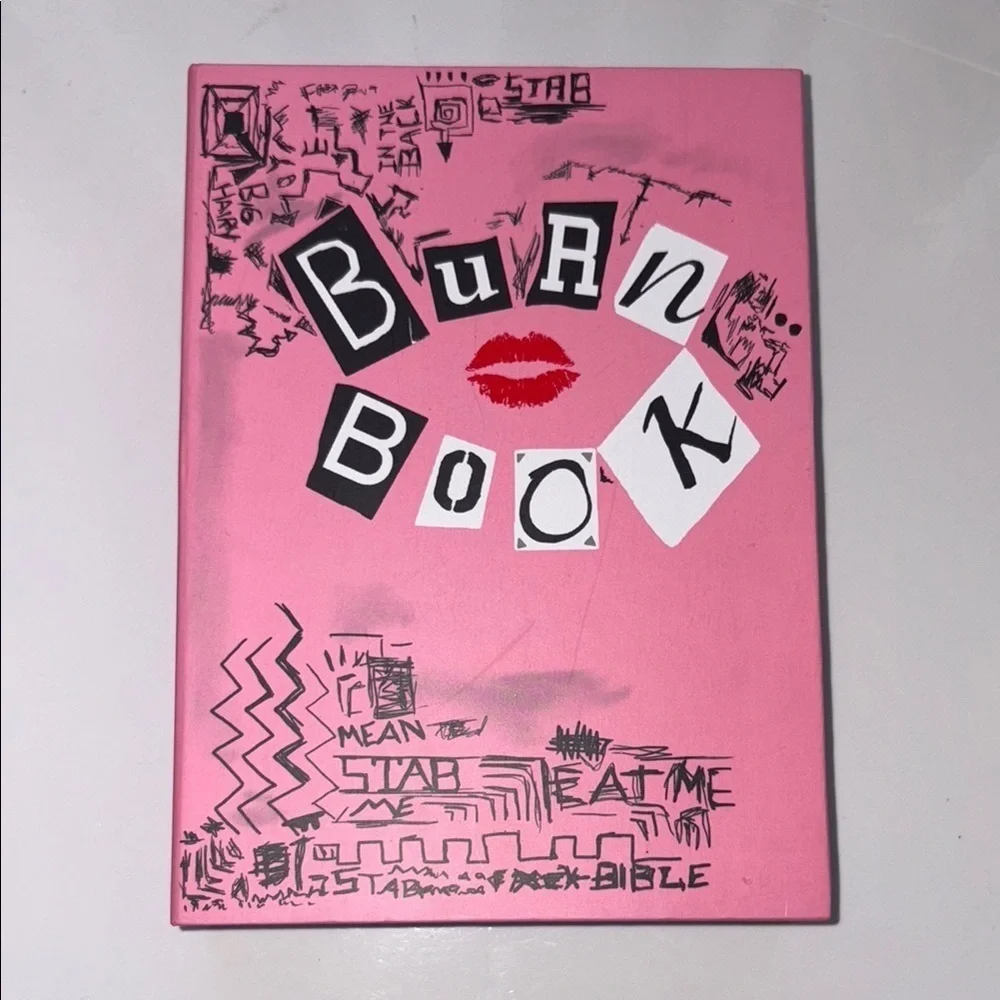 Storybook Cosmetics: Mean Girls Burn Book 12 Eyeshadow and Mirror NEW