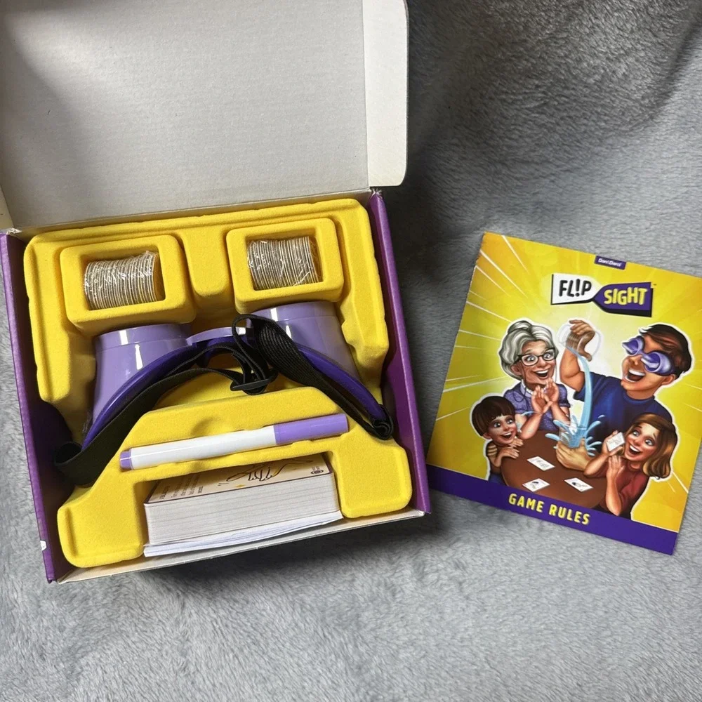 Dan&Darci Flip Sight Reverse VisionChallenge Game for Kids and Families‎
