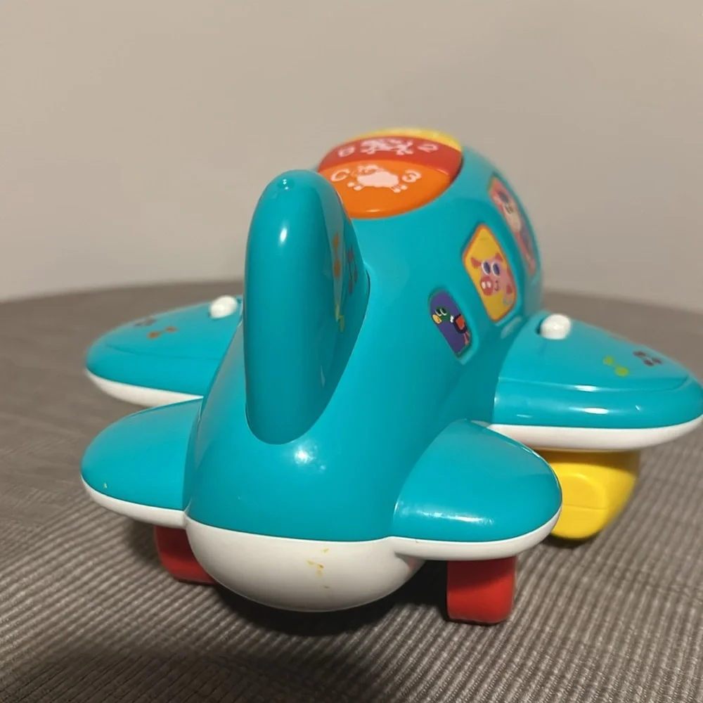 Musical Toy w/ Lights, Electronic Moving Airplane Baby Development Toy