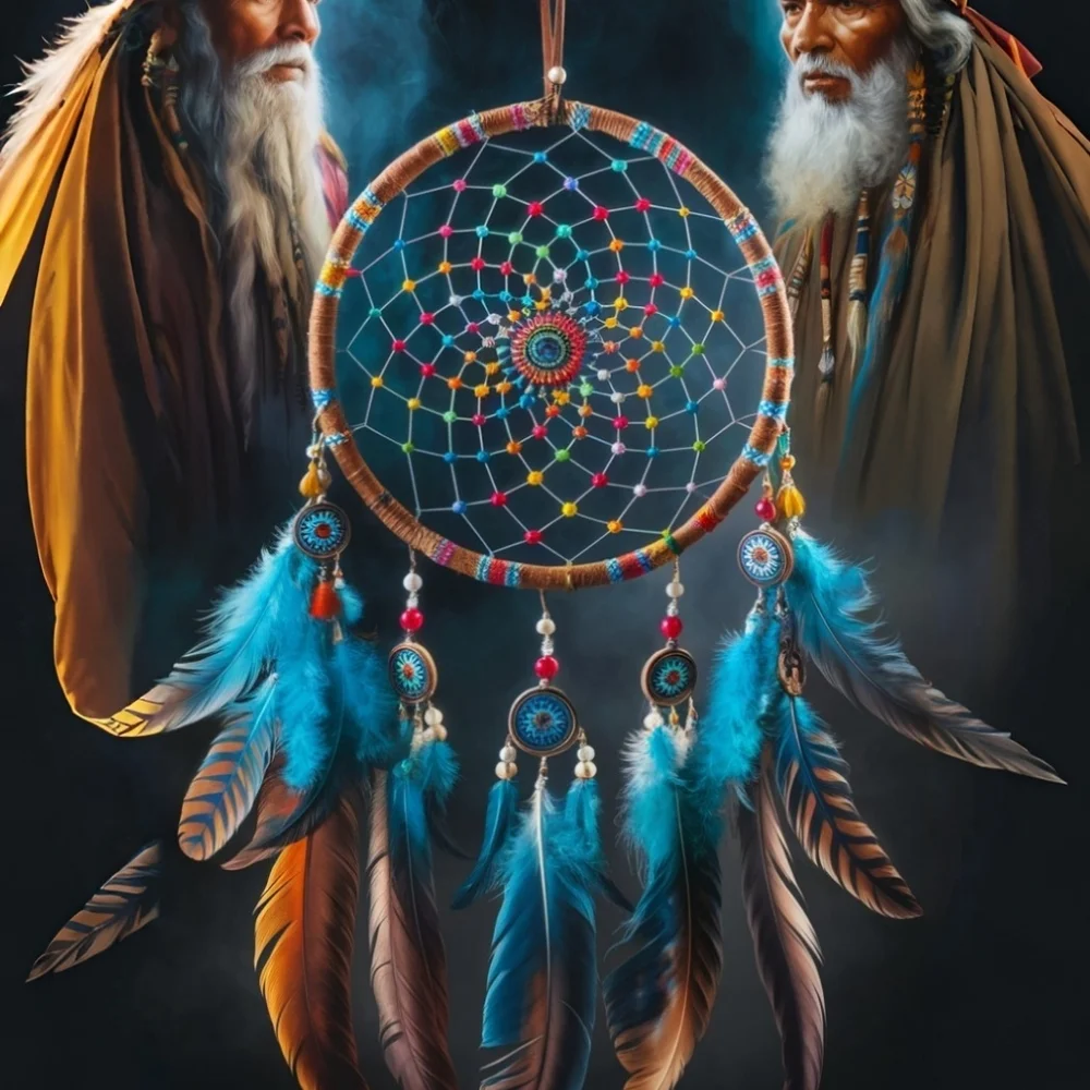 Handmade dreamcatcher filter
