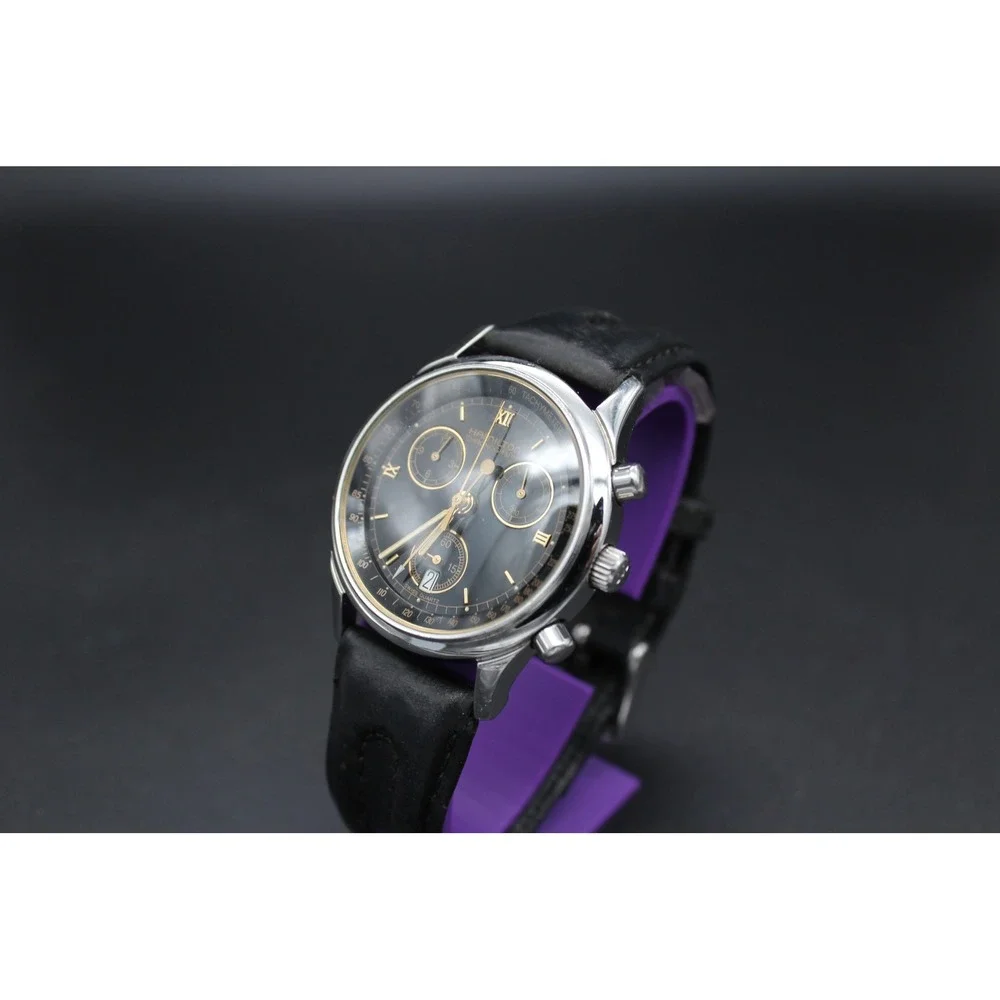 Hamilton 9704A Chronograph 38mm Swiss ETA 251.262 Black Dial Watch