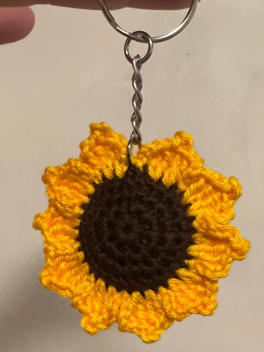 N/A bright crocheted