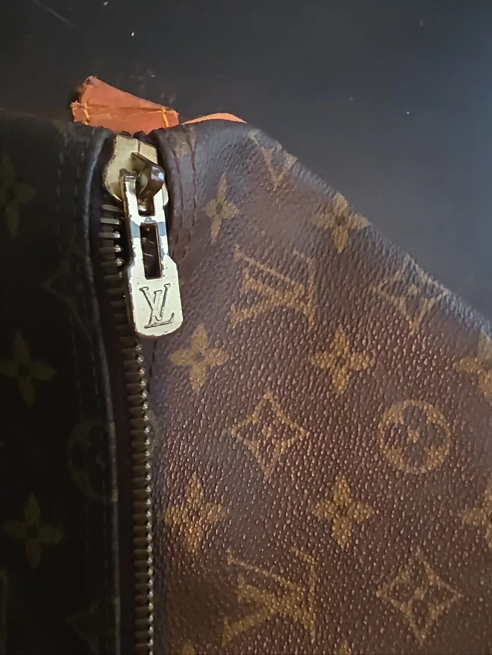 Louis Vuitton Keepall Bandoulière 55 Monogram Canvas Vintage Travel Duffel Bag