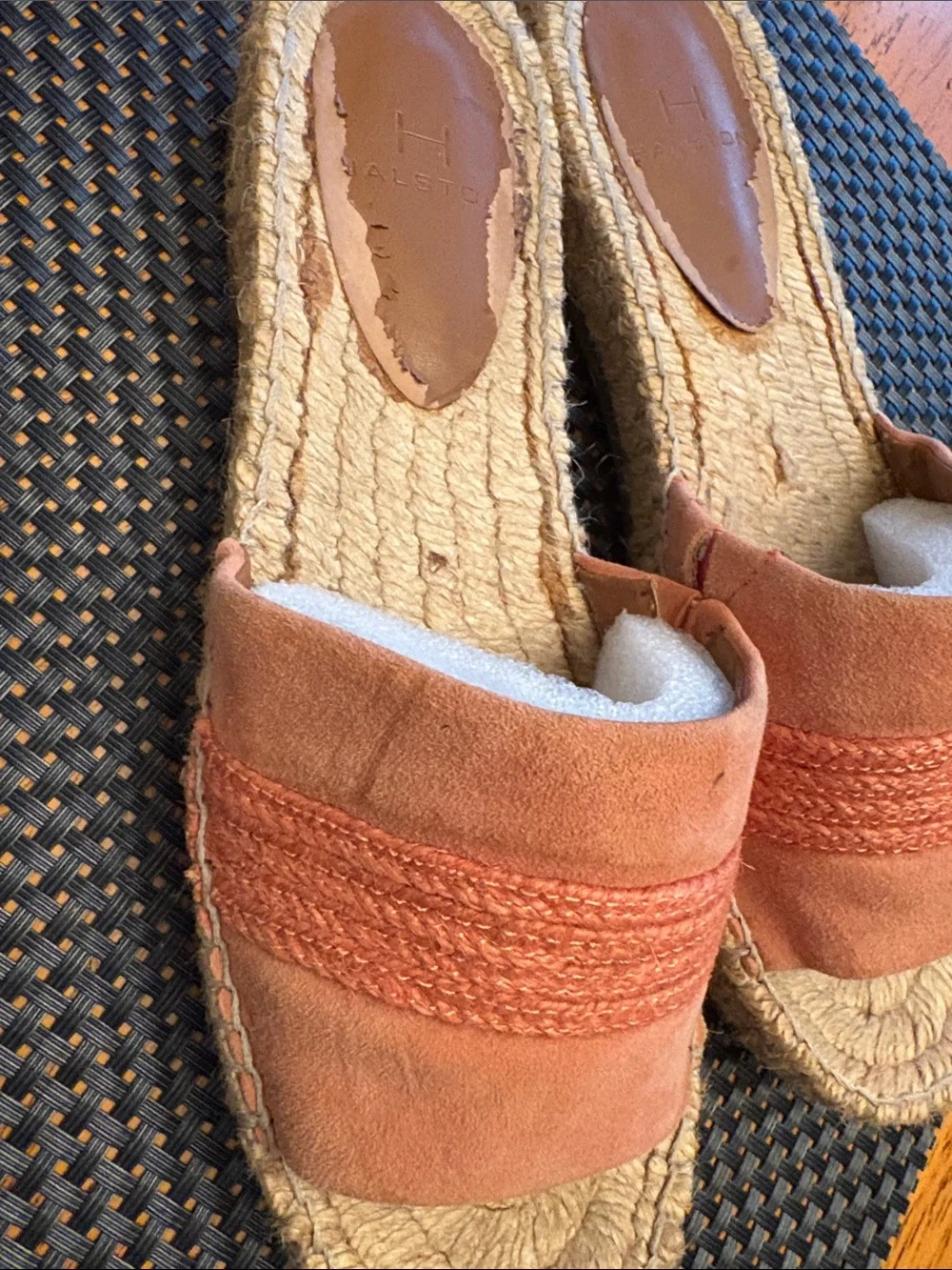 Halston Heritage slip espadrille