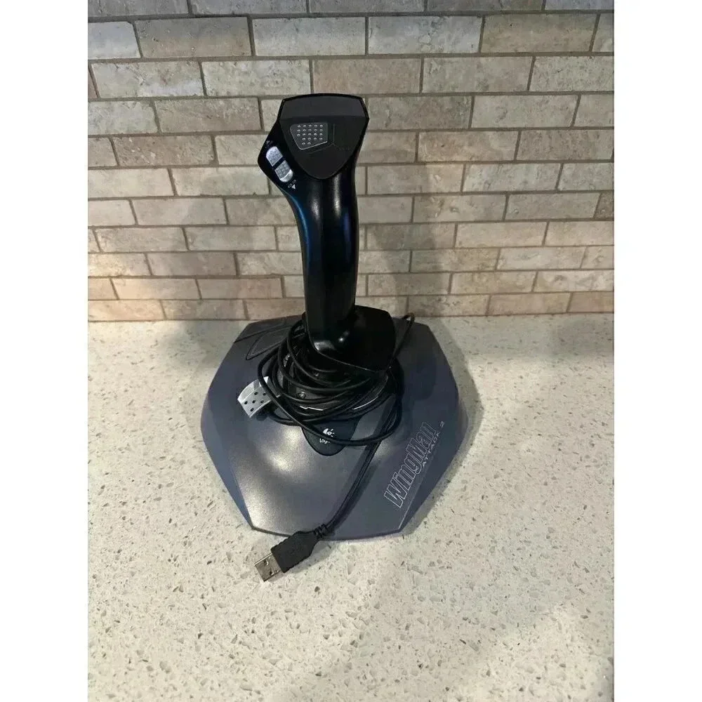 Logitech Wingman Attack 2 Joystick Controller For PC Flight Simulator‎ USB bj
