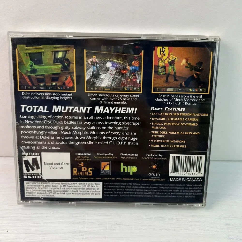 Duke Nukem experience thrill