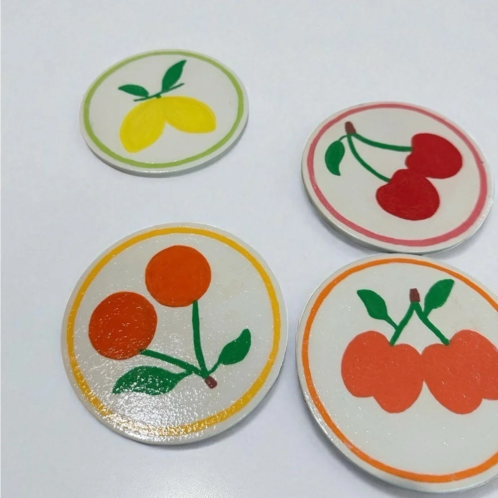Handmade painted finished