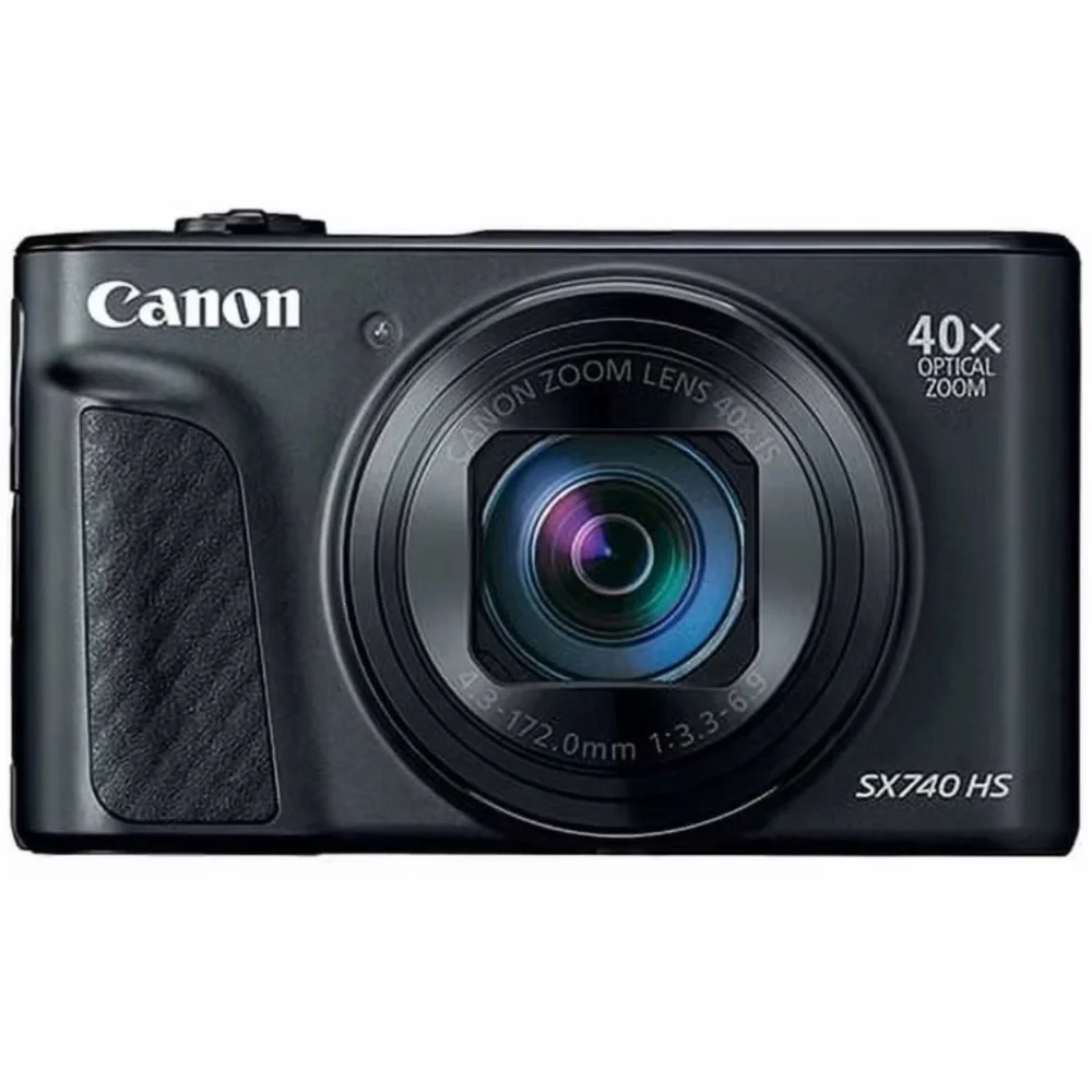 Canon SX740 HS Compact Digital Camera - Black