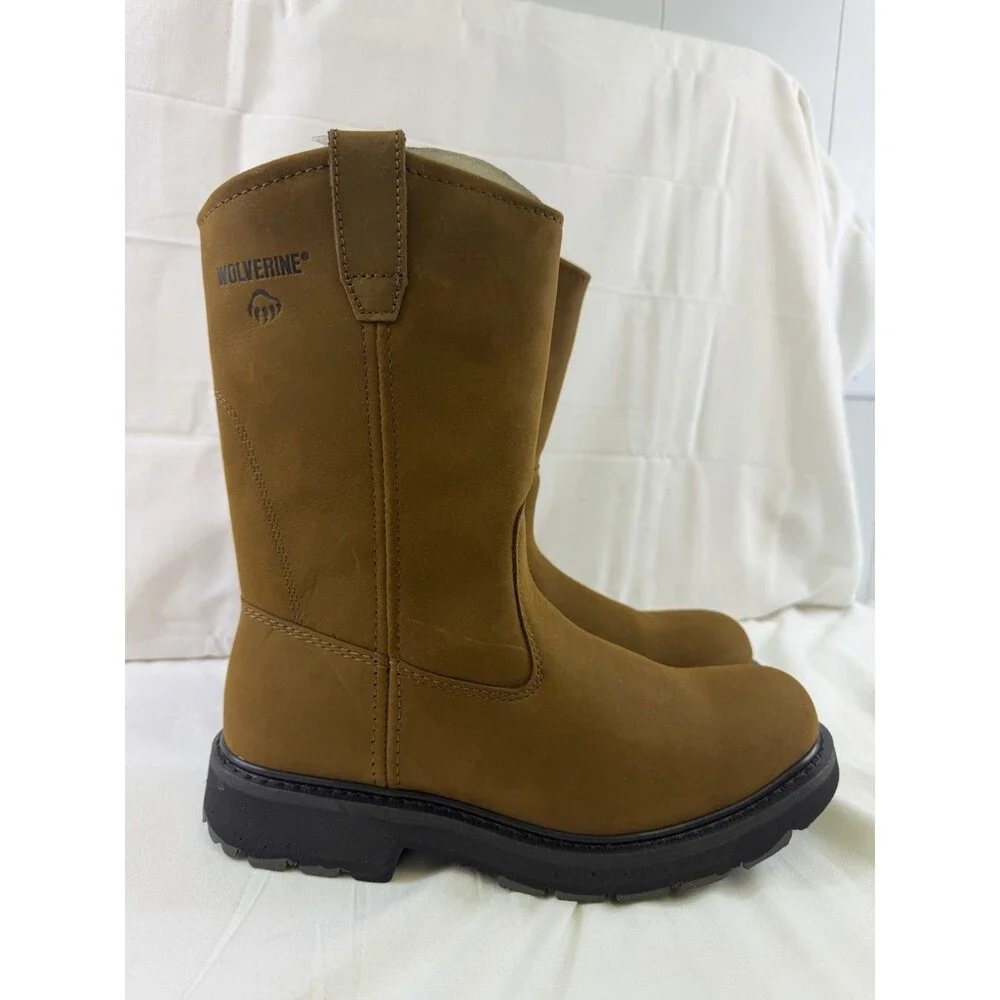 Wolverine Cowboy/Work Boots Men's Leather Size 12 EW- W04727 NEW in box.
