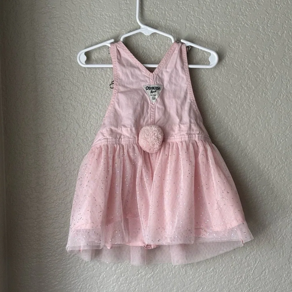 OshKosh Toddler Overall Dress Size 24M