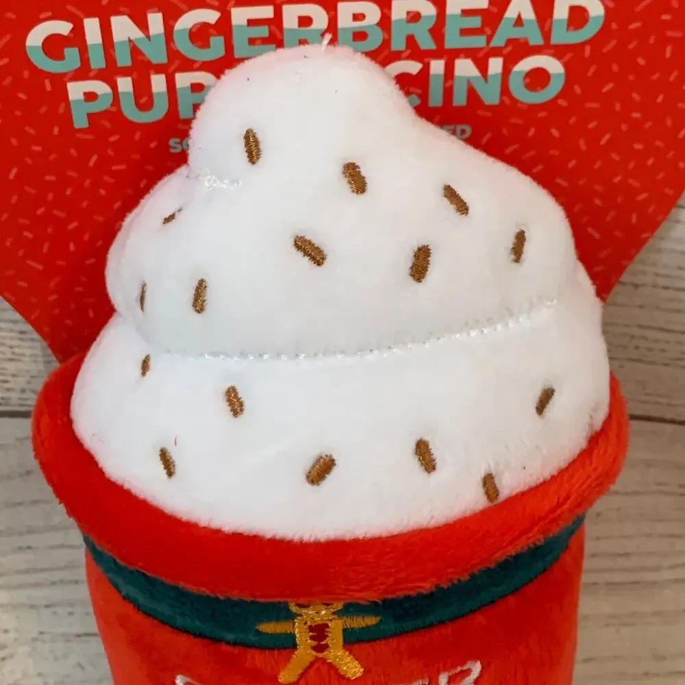 Happy Howlidays gingerbread puppuccino