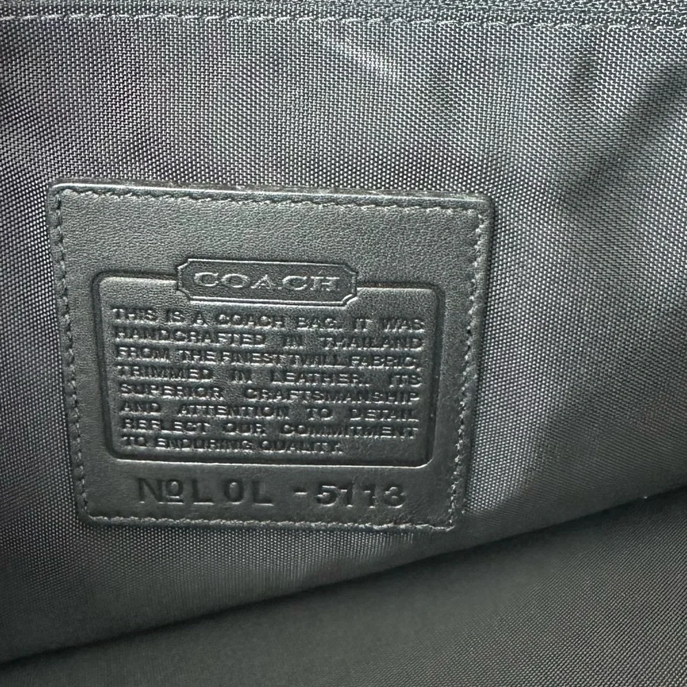 Coach vintage black