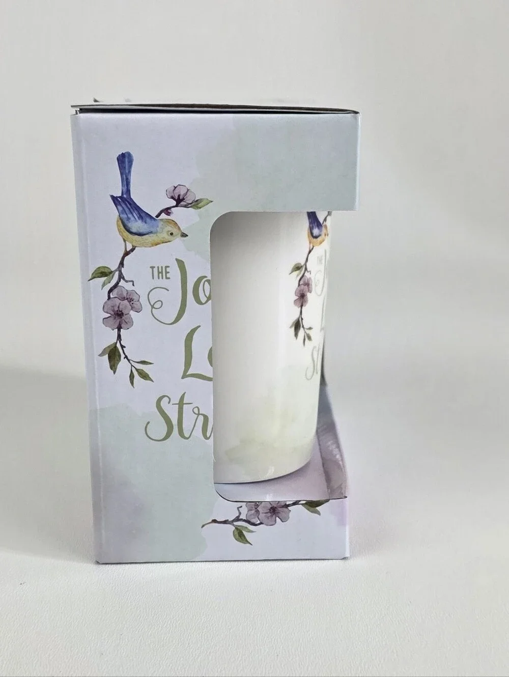 Kent Pottery mugs scripture phrase