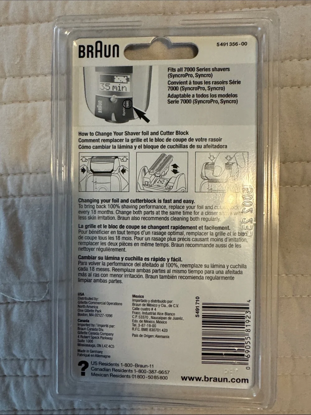 braun genuine replacement