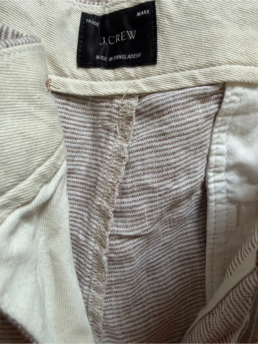 J. Crew tailored flat