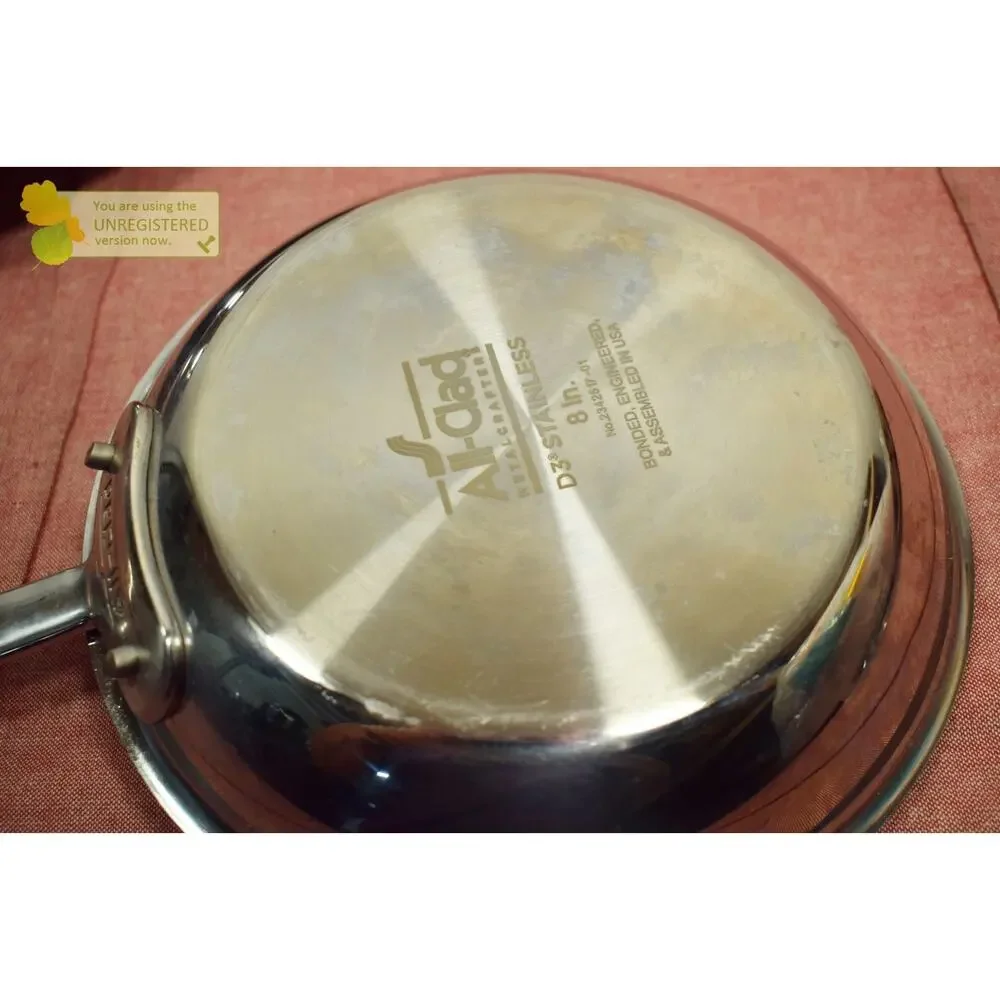 All-Clad D3 Stainless Steel 3 Ply Bonded 2pc 8