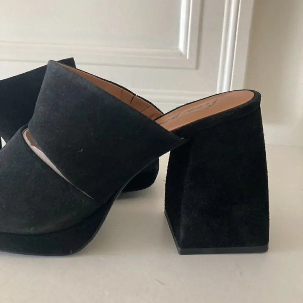 Free People suede shipping sandals