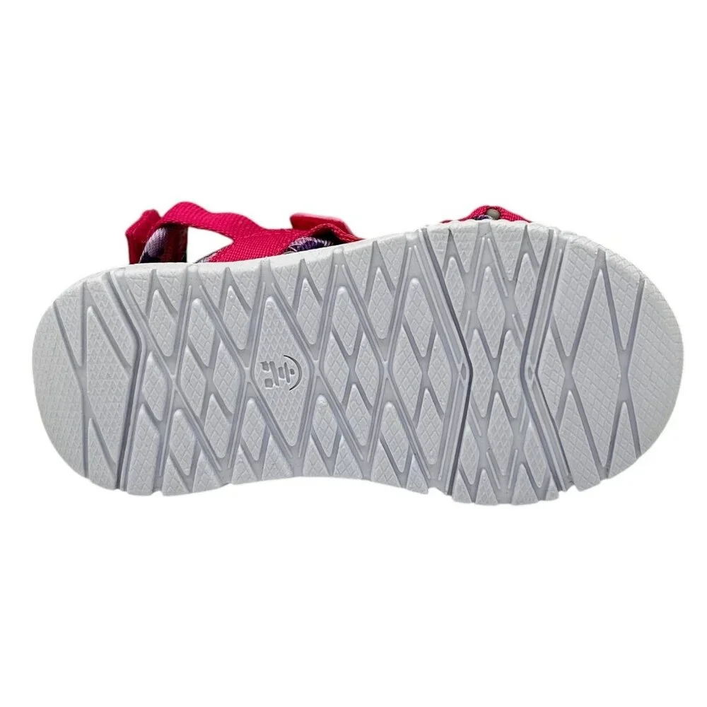 Kamik‎ Toddler Girls Adjustable Strappy Sandals Size 7 Pink Lightweight & Comfy