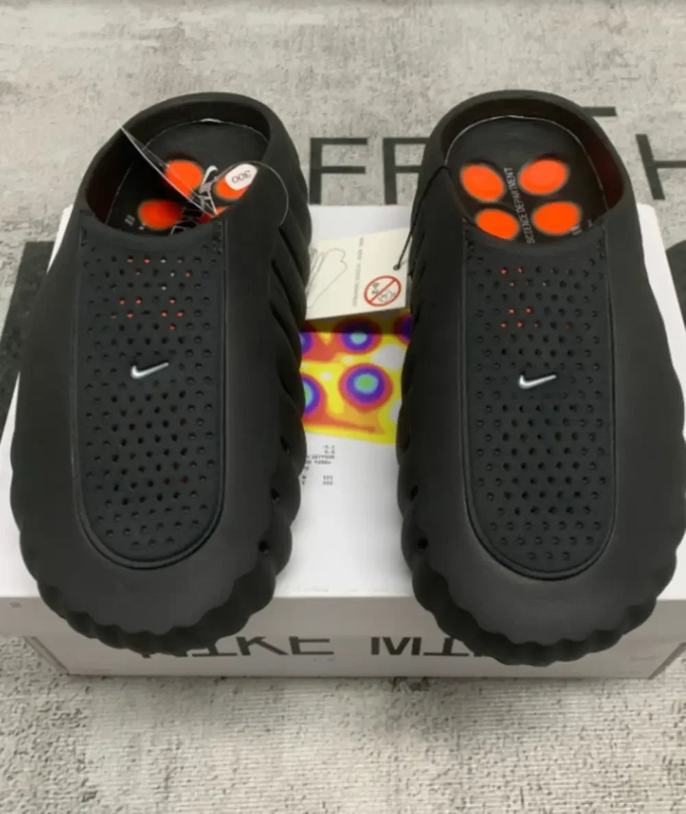 Nike Mind 001 Slide Black Chrome