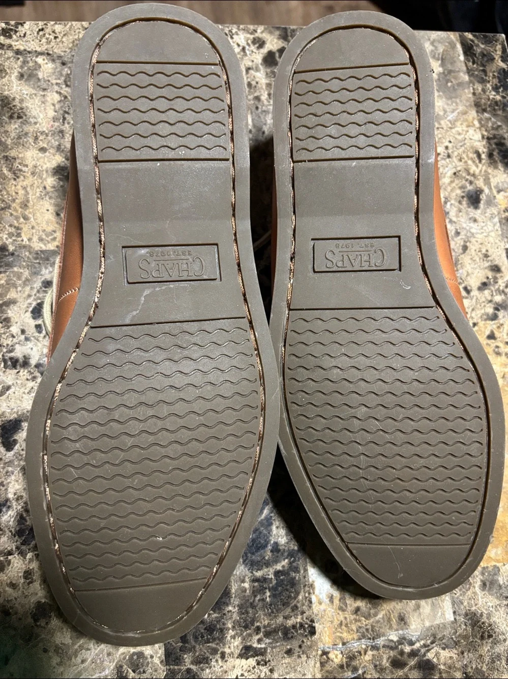 Chaps footbed outsoles