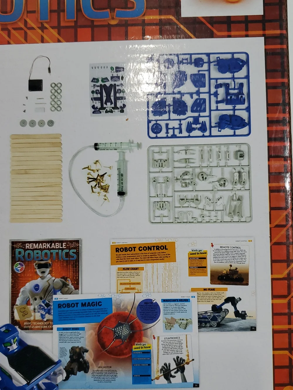 Robotics Book And Science Kit New Sealed
