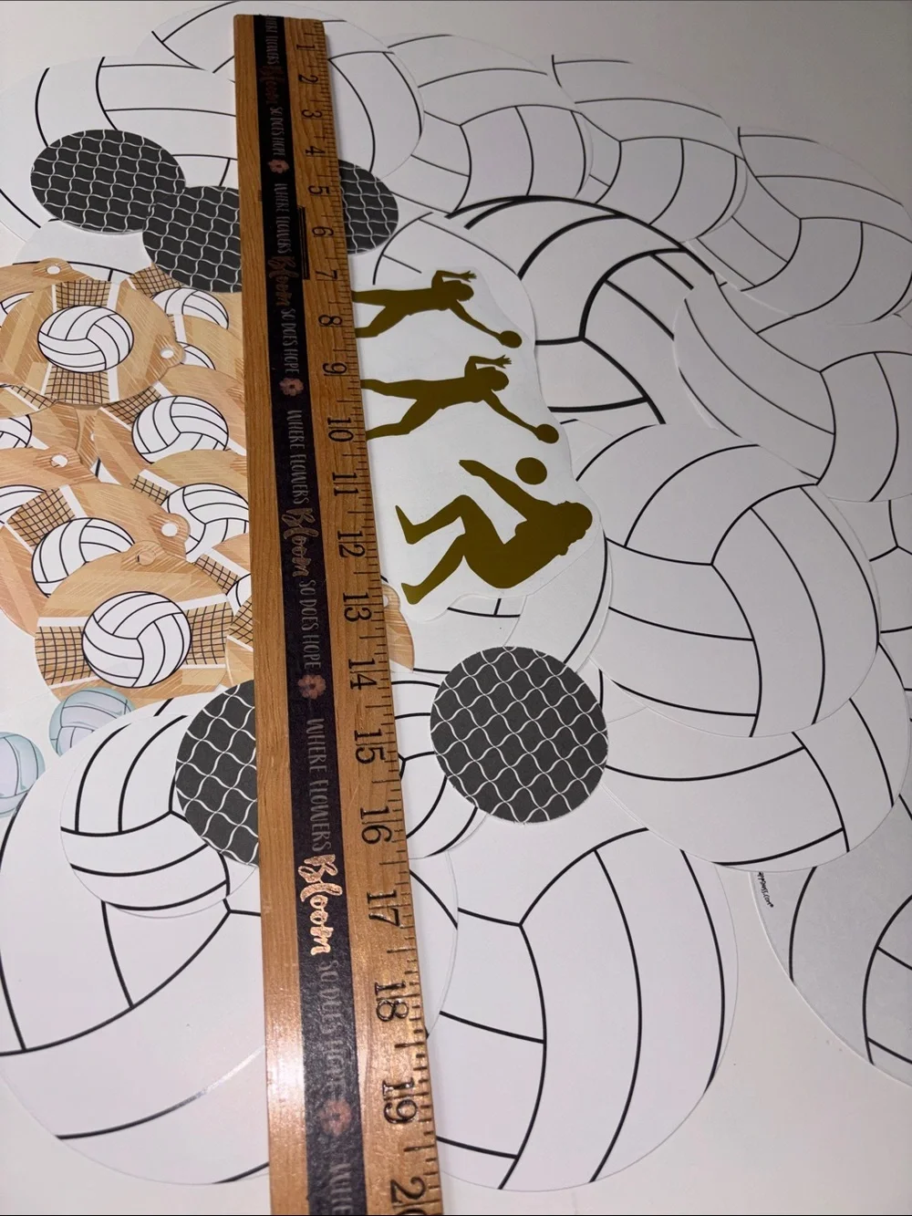 Big dot of Happiness featuring tags white