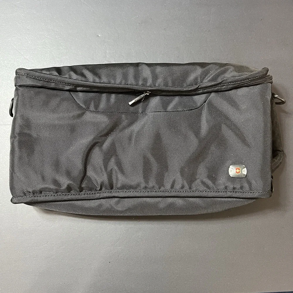 Swiss Gear Insulated Lunch Bag Cooler Black Zipper Carry Handle Transamerica