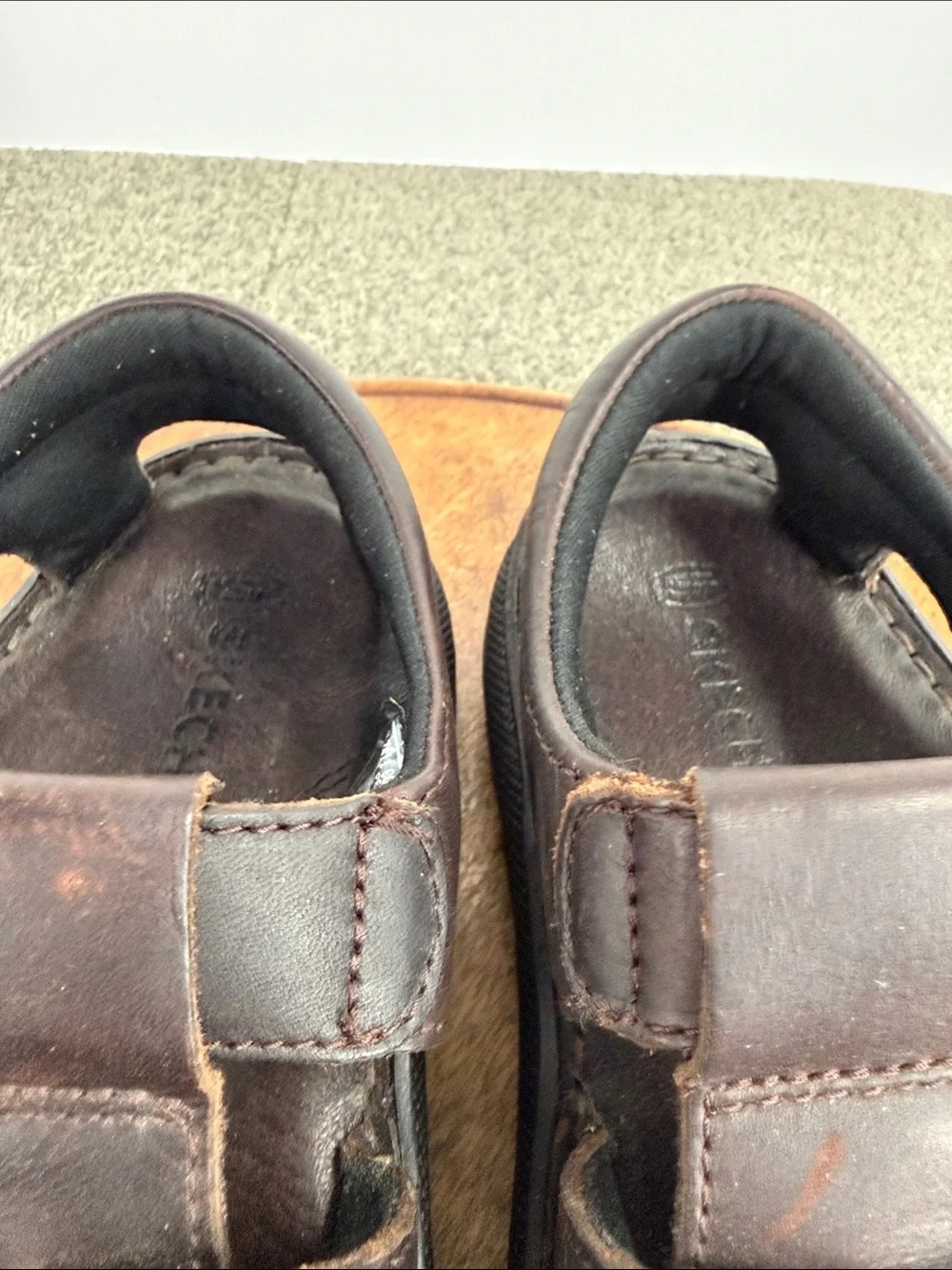 Skechers brown leather