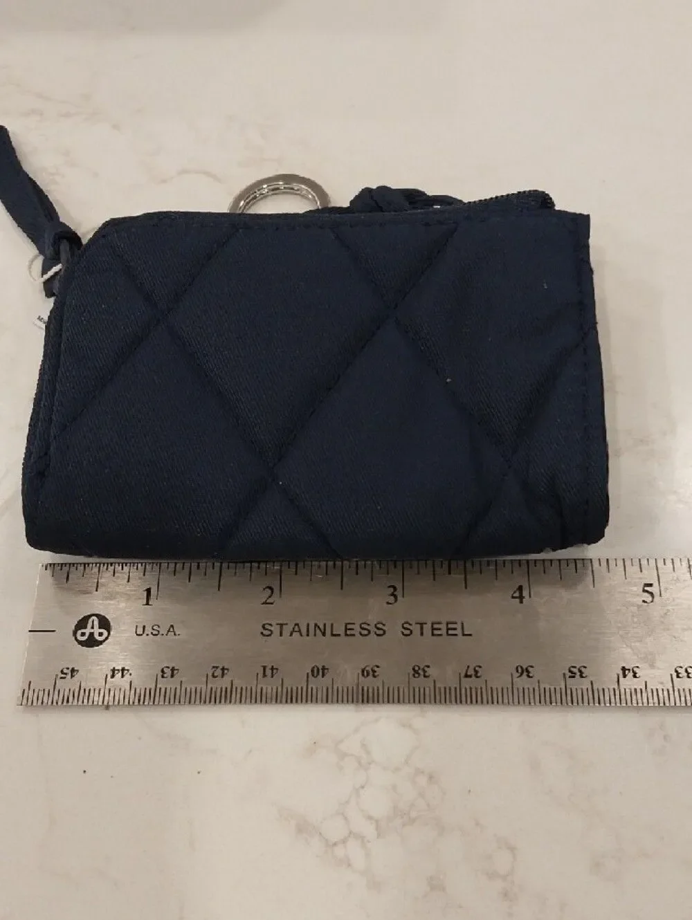 Vera Bradley quilted key