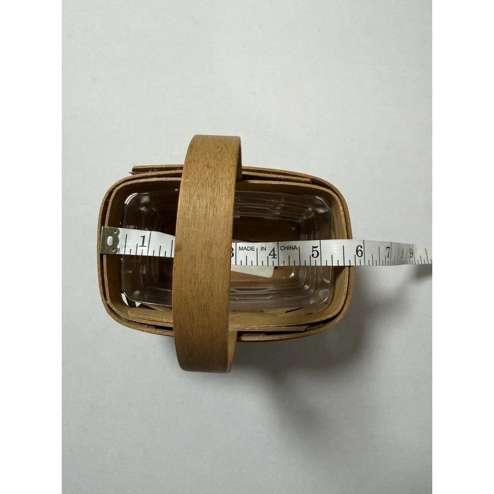 Longaberger brown wooden