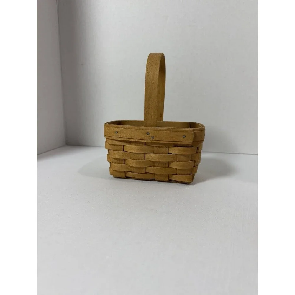 Longaberger brown wooden
