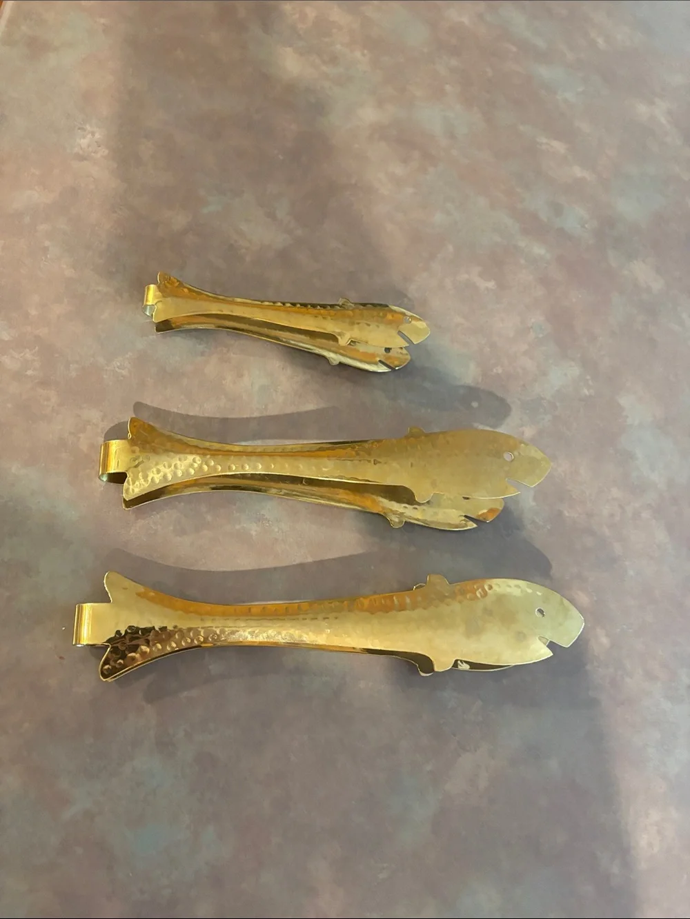 Anthropologie set gold