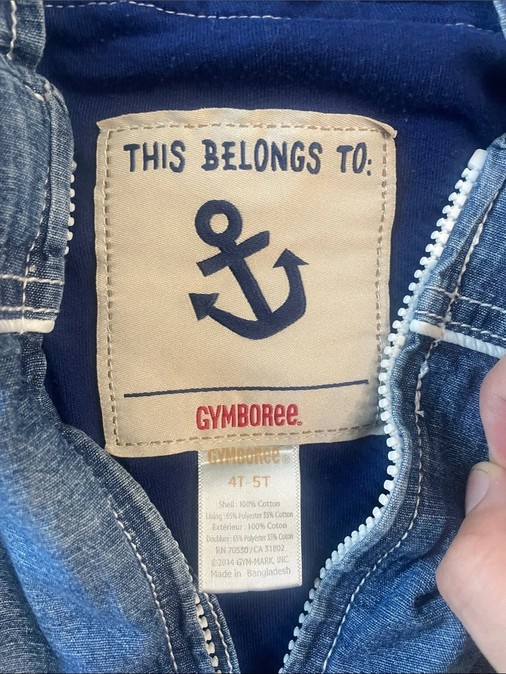 Gymboree casual hooded
