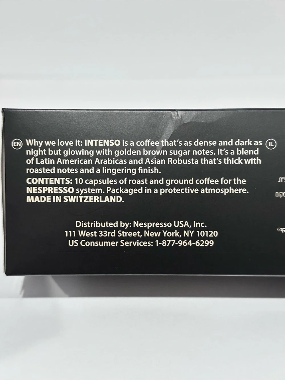 Nespresso boxes 10