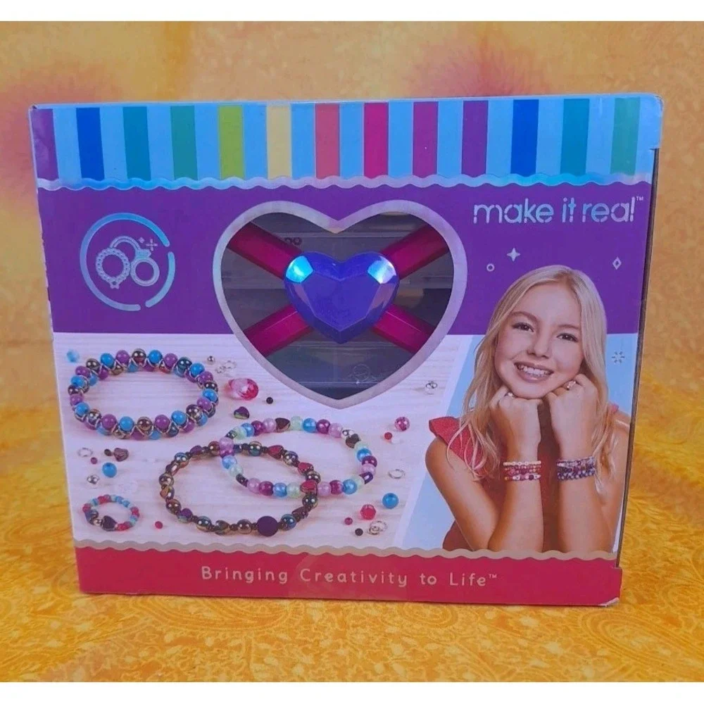 Make It Real Bringing Creativity To Life Jewelry Making Bracelets 2733 Pieces‎
