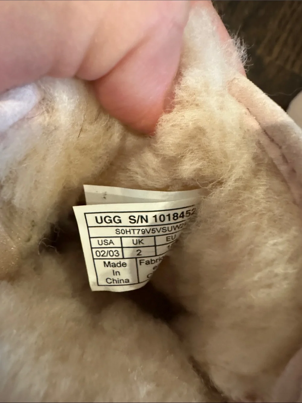 UGG tiny cozy